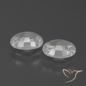 Shop natural 2.63ct ホワイト ジルコン gems, 楕円形, from カンボジア at GemSelect. In stock, global shipping!