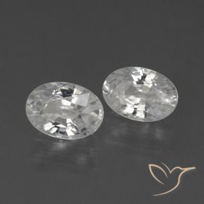 Shop natural 2.41ct ホワイト ジルコン gems, 楕円形, from カンボジア at GemSelect. In stock, global shipping!