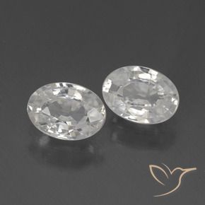 Shop natural 2.21ct ホワイト ジルコン gems, 楕円形, from カンボジア at GemSelect. In stock, global shipping!