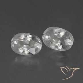 Shop natural 2.74ct ホワイト ジルコン gems, 楕円形, from カンボジア at GemSelect. In stock, global shipping!