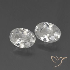 Shop natural 2.35ct ホワイト ジルコン gems, 楕円形, from カンボジア at GemSelect. In stock, global shipping!