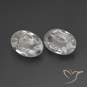 Shop natural 2.09ct ホワイト ジルコン gems, 楕円形, from カンボジア at GemSelect. In stock, global shipping!
