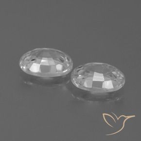 Shop natural 2.57ct ホワイト ジルコン gems, 楕円形, from カンボジア at GemSelect. In stock, global shipping!