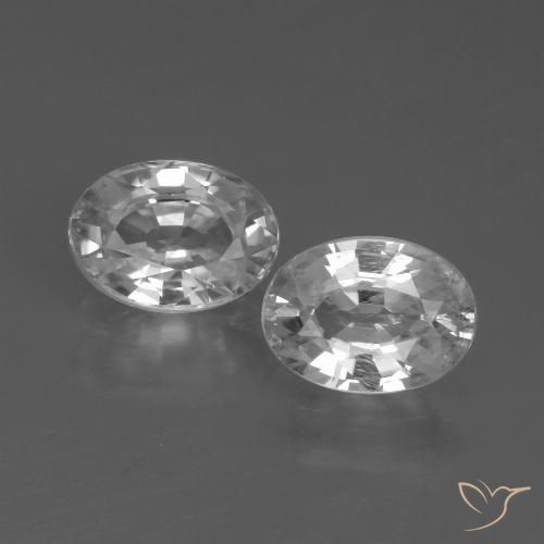 Shop natural 2.65ct ホワイト ジルコン gems, 楕円形, from カンボジア at GemSelect. In stock, global shipping!