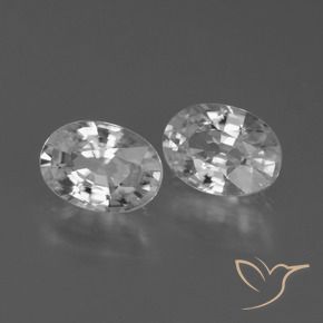 Shop natural 2.46ct ホワイト ジルコン gems, 楕円形, from カンボジア at GemSelect. In stock, global shipping!