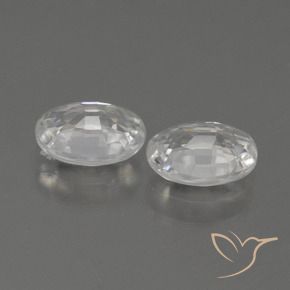 Shop natural 2.29ct ホワイト ジルコン gems, 楕円形, from カンボジア at GemSelect. In stock, global shipping!