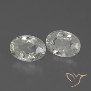 Shop natural 2.76ct ホワイト ジルコン gems, 楕円形, from カンボジア at GemSelect. In stock, global shipping!