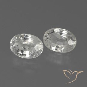 Shop natural 2.65ct ホワイト ジルコン gems, 楕円形, from カンボジア at GemSelect. In stock, global shipping!