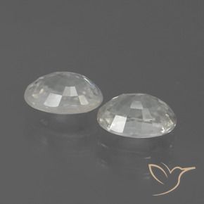 Shop natural 2.78ct ホワイト ジルコン gems, 楕円形, from カンボジア at GemSelect. In stock, global shipping!