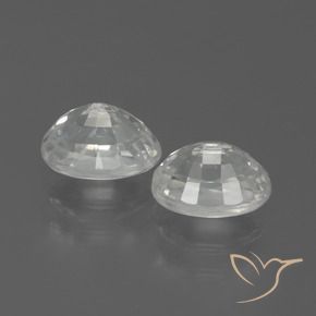 Shop natural 3.19ct ホワイト ジルコン gems, 楕円形, from カンボジア at GemSelect. In stock, global shipping!