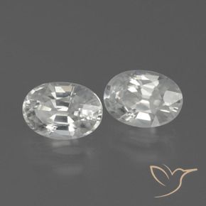 Shop natural 2.63ct ホワイト ジルコン gems, 楕円形, from カンボジア at GemSelect. In stock, global shipping!