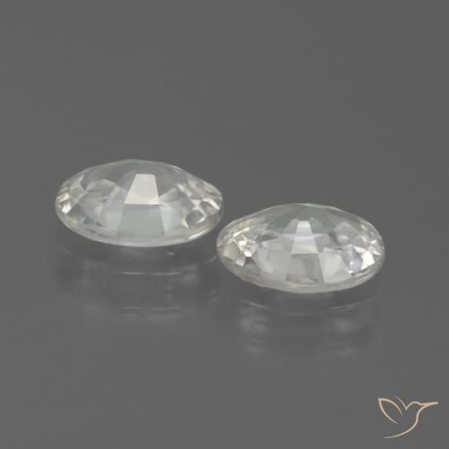 Shop natural 2.05ct ウォームホワイト ジルコン gems, 楕円形, from カンボジア at GemSelect. In stock, global shipping!