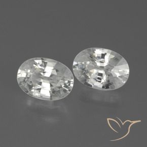 Shop natural 2.53ct ホワイト ジルコン gems, 楕円形, from カンボジア at GemSelect. In stock, global shipping!