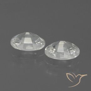 Shop natural 2.53ct ホワイト ジルコン gems, 楕円形, from カンボジア at GemSelect. In stock, global shipping!