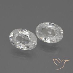 Shop natural 2.20ct ホワイト ジルコン gems, 楕円形, from カンボジア at GemSelect. In stock, global shipping!