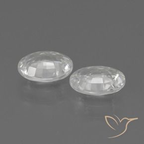 Shop natural 2.20ct ホワイト ジルコン gems, 楕円形, from カンボジア at GemSelect. In stock, global shipping!