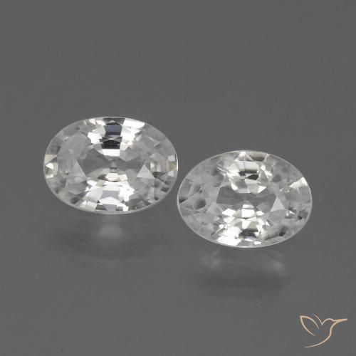 Shop natural 2.06ct ホワイト ジルコン gems, 楕円形, from カンボジア at GemSelect. In stock, global shipping!