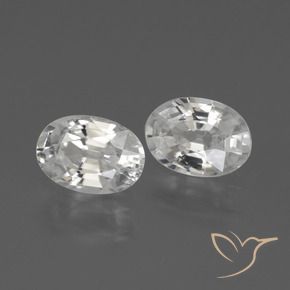 Shop natural 2.30ct ホワイト ジルコン gems, 楕円形, from カンボジア at GemSelect. In stock, global shipping!