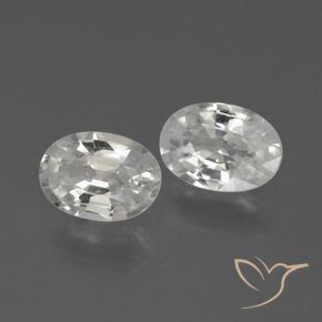 Shop natural 2.07ct ホワイト ジルコン gems, 楕円形, from カンボジア at GemSelect. In stock, global shipping!