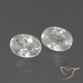 Shop natural 2.56ct ホワイト ジルコン gems, 楕円形, from カンボジア at GemSelect. In stock, global shipping!