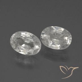 Shop natural 2.58ct ホワイト ジルコン gems, 楕円形, from カンボジア at GemSelect. In stock, global shipping!
