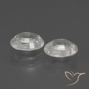 Shop natural 2.58ct ホワイト ジルコン gems, 楕円形, from カンボジア at GemSelect. In stock, global shipping!