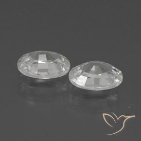 Shop natural 2.34ct ホワイト ジルコン gems, 楕円形, from カンボジア at GemSelect. In stock, global shipping!