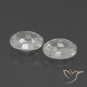 Shop natural 2.72ct ホワイト ジルコン gems, 楕円形, from カンボジア at GemSelect. In stock, global shipping!