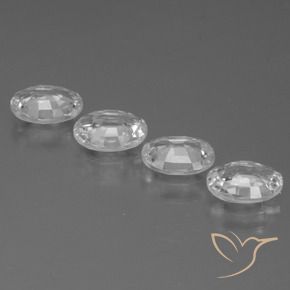Shop natural 4.16ct ホワイト ジルコン gems, 楕円形, from カンボジア at GemSelect. In stock, global shipping!