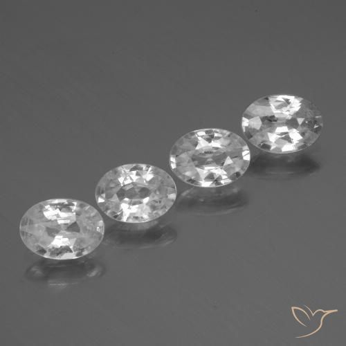 Shop natural 4.28ct ホワイト ジルコン gems, 楕円形, from カンボジア at GemSelect. In stock, global shipping!