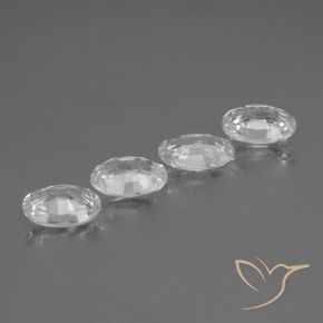 Shop natural 4.06ct ホワイト ジルコン gems, 楕円形, from カンボジア at GemSelect. In stock, global shipping!