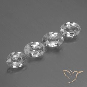 Shop natural 4.06ct ホワイト ジルコン gems, 楕円形, from カンボジア at GemSelect. In stock, global shipping!