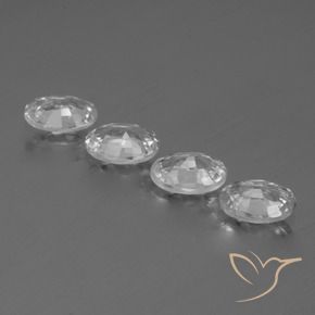 Shop natural 4.06ct ホワイト ジルコン gems, 楕円形, from カンボジア at GemSelect. In stock, global shipping!
