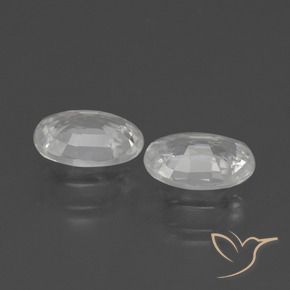 Shop natural 2.07ct ホワイト ジルコン gems, 楕円形, from カンボジア at GemSelect. In stock, global shipping!