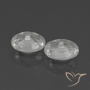 Shop natural 2.46ct ホワイト ジルコン gems, 楕円形, from カンボジア at GemSelect. In stock, global shipping!