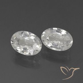 Shop natural 2.36ct ホワイト ジルコン gems, 楕円形, from カンボジア at GemSelect. In stock, global shipping!