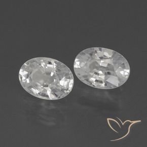 Shop natural 2.47ct ホワイト ジルコン gems, 楕円形, from カンボジア at GemSelect. In stock, global shipping!