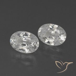 Shop natural 2.62ct ホワイト ジルコン gems, 楕円形, from カンボジア at GemSelect. In stock, global shipping!