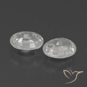 Shop natural 2.62ct ホワイト ジルコン gems, 楕円形, from カンボジア at GemSelect. In stock, global shipping!