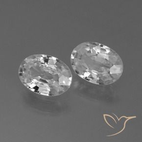 Shop natural 2.39ct ホワイト ジルコン gems, 楕円形, from カンボジア at GemSelect. In stock, global shipping!