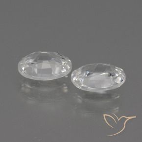 Shop natural 2.31ct ホワイト ジルコン gems, 楕円形, from カンボジア at GemSelect. In stock, global shipping!