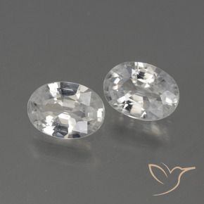 Shop natural 2.27ct ホワイト ジルコン gems, 楕円形, from カンボジア at GemSelect. In stock, global shipping!