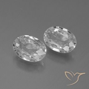 Shop natural 2.16ct ホワイト ジルコン gems, 楕円形, from カンボジア at GemSelect. In stock, global shipping!