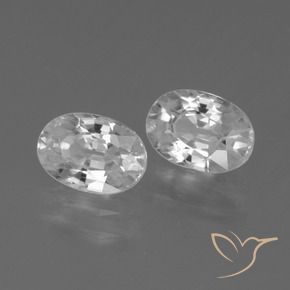 Shop natural 2.63ct ホワイト ジルコン gems, 楕円形, from カンボジア at GemSelect. In stock, global shipping!