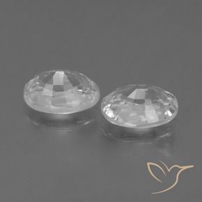 Shop natural 2.63ct ホワイト ジルコン gems, 楕円形, from カンボジア at GemSelect. In stock, global shipping!
