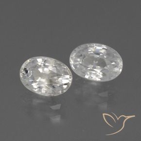 Shop natural 2.56ct ホワイト ジルコン gems, 楕円形, from カンボジア at GemSelect. In stock, global shipping!