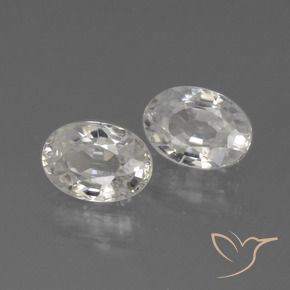 Shop natural 2.49ct ホワイト ジルコン gems, 楕円形, from カンボジア at GemSelect. In stock, global shipping!