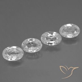 Shop natural 3.86ct ホワイト ジルコン gems, 楕円形, from カンボジア at GemSelect. In stock, global shipping!