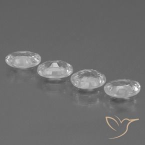 Shop natural 3.86ct ホワイト ジルコン gems, 楕円形, from カンボジア at GemSelect. In stock, global shipping!