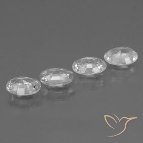 Shop natural 3.47ct ホワイト ジルコン gems, 楕円形, from カンボジア at GemSelect. In stock, global shipping!